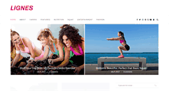 Desktop Screenshot of lignesdancewear.com
